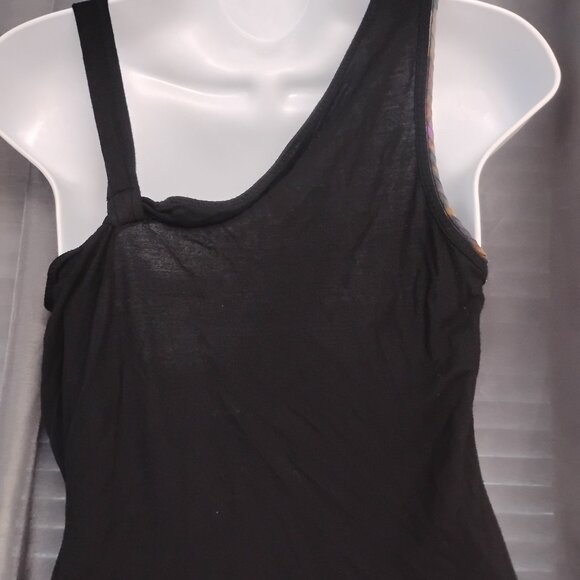 ❤️KAREN MILLEN Asymmetrical Top or Mini Dress Bust 33" - Picture 6 of 10